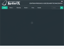 Tablet Screenshot of kedarix.com